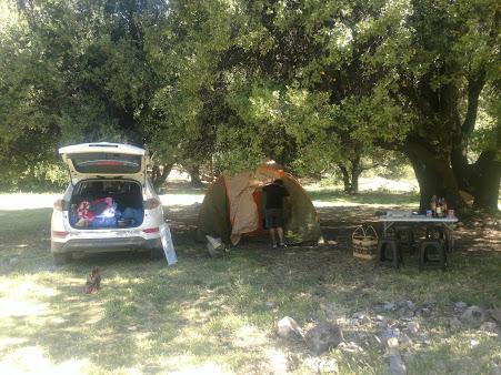Camping El Manzano en Machali, Ohiggins