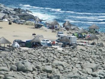 Camping Playa La Virgen en Caldera, Atacama