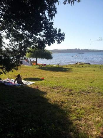Camping, Cabañas, Lago Lleu Lleu en Tirua, Bio Bio